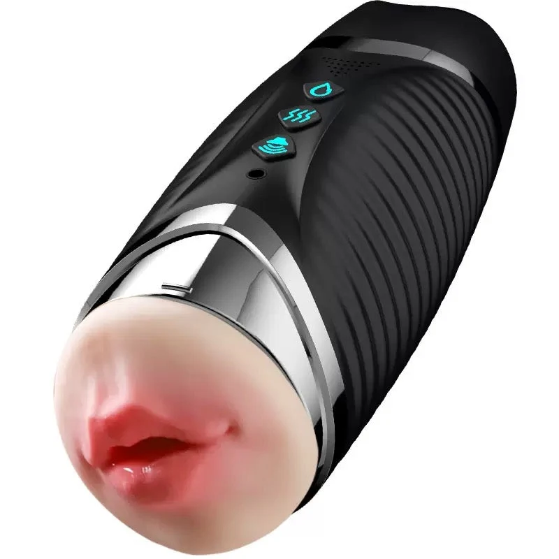 Smart Heated Men’s Intimate Massager | Digital Temperature Display & Electric Relaxation Cup - Image 4
