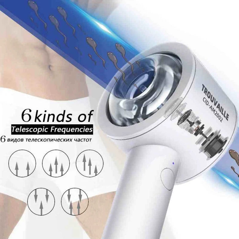 Blow-dryer style suction masturbator (with stand) - Image 3