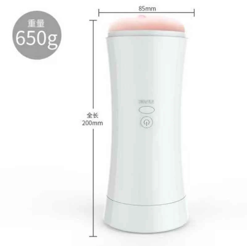 (Black Shell) Dual-Ended Electric Masturbator - Image 4